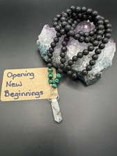 Tibetan tektite mala for sale  BRISTOL