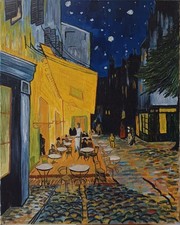 Tableau terrasse café d'occasion Tableau terrasse café d'occasion  Plouaret