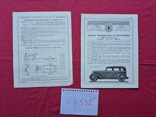 Prospectus .592 berliet d'occasion  Caderousse
