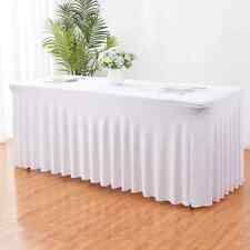 Saia elástica toalha de mesa poliéster elástico retangular capa de mesa comprar usado  Enviando para Brazil