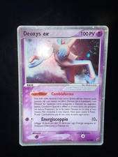 Carta pokemon deoxys usato  Salerno