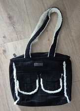 Cordtasche schwarz escart gebraucht kaufen  Geldern