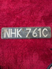 Vintage car registration for sale  CHELMSFORD