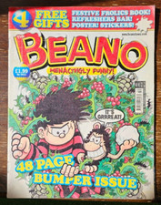 Beano christmas comic for sale  STAFFORD