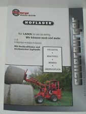Sauerburger hoflader prospekt gebraucht kaufen  Bergkirchen