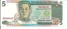 FILIPINAS, 5 PISO, P#180, 1995, UNC comprar usado  Enviando para Brazil