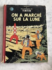 Tintin marché lune d'occasion  Courbevoie