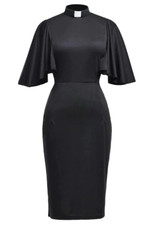 Ruffle sleeve bodycon for sale  WESTON-SUPER-MARE