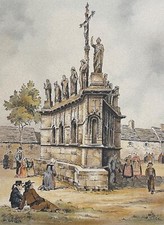 Brittany Calvary Of Notre-Dame Comfort Finistère Towards 1942 After Barday comprar usado  Enviando para Brazil