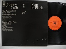 JOHNNY CASH Man In Black LP 1971 UK EX+ comprar usado  Enviando para Brazil