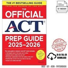The Official ACT Prep Guide 2025 - 2026: Book, ACT 2025 comprar usado  Enviando para Brazil