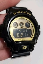 Relógio Casio G Shock DW 6900CB 3230 dourado e preto digital funcionando bem comprar usado  Enviando para Brazil