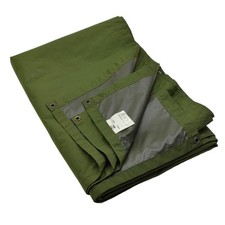 Lona impermeável militar dinamarquesa original poliamida 175x275cm verde, usado comprar usado  Enviando para Brazil
