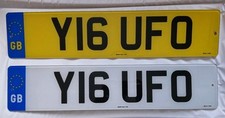 Y16 ufo personalised for sale  OLDHAM