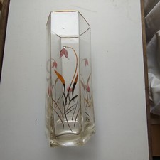 Vase verre décor d'occasion  Aulnay