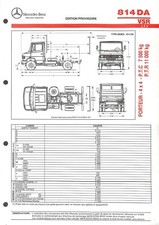 Mercedes trucks 814 d'occasion  Les Bordes