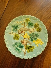 Assiette barbotine sarreguemin d'occasion  Barbentane