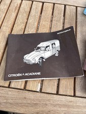 Emploi citroën acadiane d'occasion  Amiens-