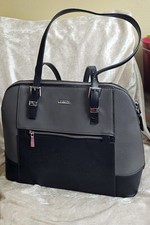 Handtasche schwarz grau gebraucht kaufen  Berlin