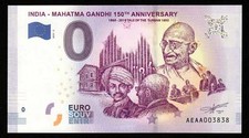 Euro banknote gandhi d'occasion  France