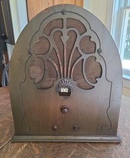 Rádio tubo vintage Philco modelo 20 bebê grande catedral  comprar usado  Enviando para Brazil