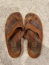 Chinelo Island Classic Ultimate Camurça Masculino 11 Marrom, usado comprar usado  Enviando para Brazil