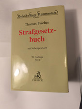 Thomas fischer strafgesetzbuch gebraucht kaufen  Halle