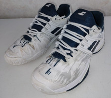 Tênis Babolat Propulse Fury All Court Masculino Tamanho 10 Branco Azul Usado comprar usado  Enviando para Brazil