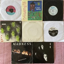 Madness eight singles for sale  BEDALE