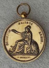 Medaille vermeil ecole d'occasion  Plombières-lès-Dijon