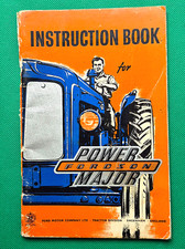 1959 Fordson Power Major Trator Livro de Instruções Manual do Proprietário - Gasolina Diesel, usado comprar usado  Enviando para Brazil