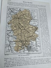 1923 map staffordshire for sale  LEICESTER