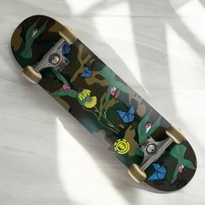Usado, 2020 Element Skateboard com Caminhões Ocos, Rodas Bones Street Tech V5 Sidecuts comprar usado  Enviando para Brazil