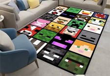 Miniso minecraft rug for sale  MANCHESTER