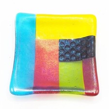 Bandeja De Cristal De Colores Brillantes comprar usado  Enviando para Brazil