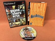 Grand Theft Auto San Andreas GTA PlayStation 2 PS2 Black Label completo com mapa comprar usado  Enviando para Brazil