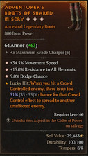 🔥Diablo 4 Temporada 9 ⭐ Botas 3GA ⭐ Movimento Todas as Resistências Elementais Dodge comprar usado  Enviando para Brazil