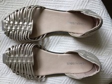 Hevenlysoles gold sandals for sale  STOKE-SUB-HAMDON
