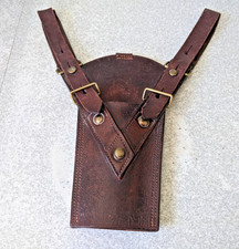 Vintage leather military for sale  FOCHABERS