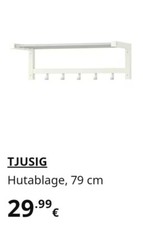 Ikea tjusig hängegarderobe gebraucht kaufen  Traunstein
