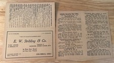 Columbus interurban schedule for sale  Dayton