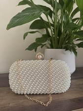 Pearl clutch bag for sale  NOTTINGHAM
