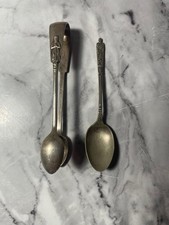 Antique spoon tongs for sale  IPSWICH