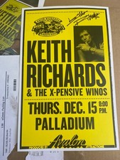 Keith richards signed for sale  UK
