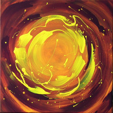 Riginal acryl bild gebraucht kaufen  Berlin