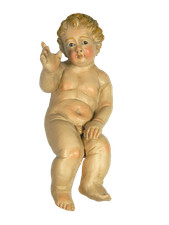 Gesù bambino dipinto usato  Napoli