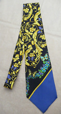 Gravata de seda com estampa de borboleta ornamentada Gianni Versace comprar usado  Enviando para Brazil