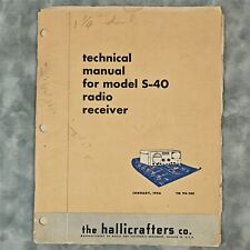 Vintage 1946 hallicrafters for sale  Tucson