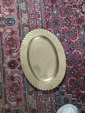 Brass oval dish for sale  Wade