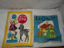 Livre tissu bébé d'occasion  Saint-Vallier